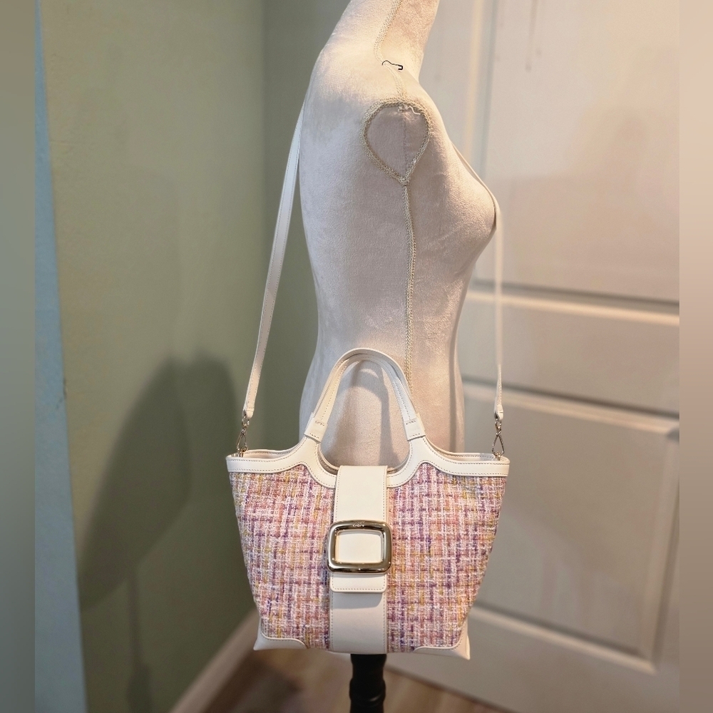 NWT Roger Vivier Choc Mini Shopping Bag - Picture 2 of 15